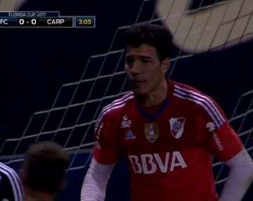 El arquero de River salvó a su equipo