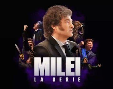 Javier Milei presentó el primer capítulo de su serie.