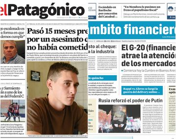 Tapas de diarios del lunes 19 de marzo de 2018