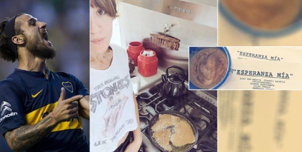 Jimena Barón cocina para Daniel Osvaldo y empieza a grabar Esperanza Mía