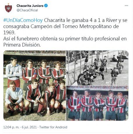 Chacarita goleó a Independiente de Chivilcoy en un encuentro