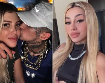 Wanda y L-Gante posaron con Jamaica y Tamara Báez estalló