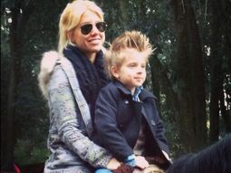 La glamorosa salida de Wanda Nara con sus hijos en el campo