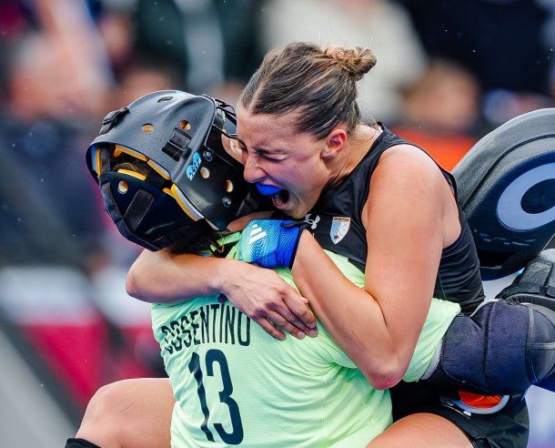 Las Leonas campeonas del Mundial de Hockey.