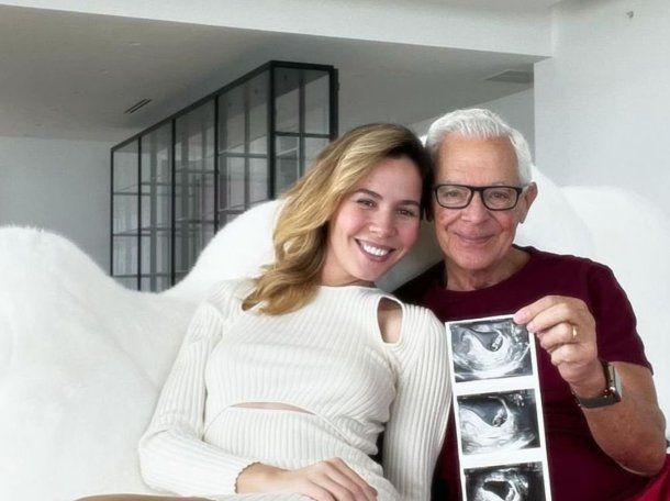 Eduardo Costantini y Elina Fernández serán padres por primera vez