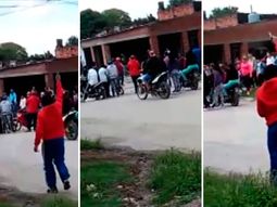 A los tiros, despidieron a un ladrón en Tucumán. A los tiros, despidieron a un ladrón en Tucumán.