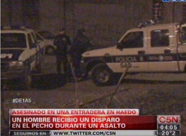 Asesinaron a un hombre en una entradera en Haedo