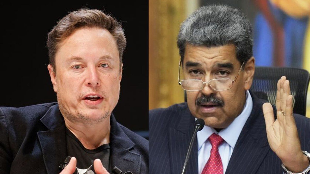 Elon Musk desafió a Nicolás Maduro: "A Guantánamo en burro"