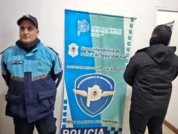 Uno de los detenidos porque falsa denuncia. Uno de los detenidos porque falsa denuncia.