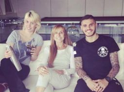 la extrana visita de gladys florimonte a wanda nara y mauro icardi en milan la extrana visita de gladys florimonte a wanda nara y mauro icardi en milan