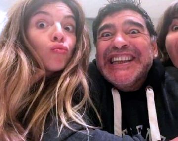 No culpen a mi papá por los contagios: la carta de Gianinna Maradona