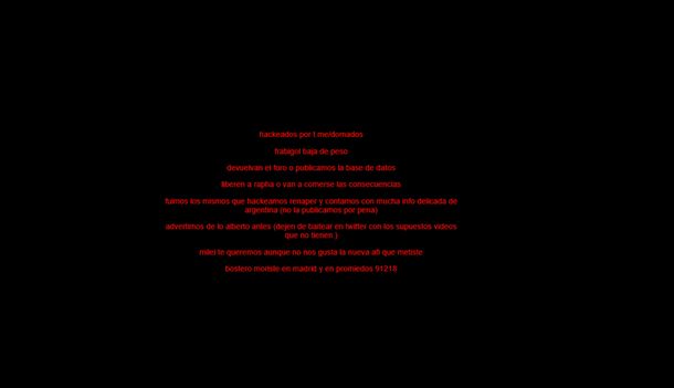 Hackearon Promiedos: la página de resultados de fútbol no funciona y el mensaje que dejaron es viral