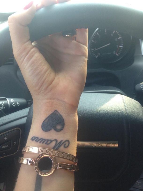 Wanda Nara mostró su tatuaje dedicado a Mauro Icardi