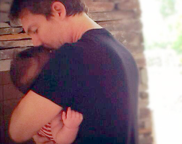 Las fotos de Suar y su hija en la intimidad