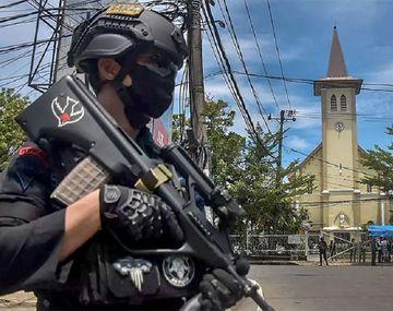Un ataque suicida a una iglesia católica deja dos muertos y 14 heridos en pleno Domingo de Ramos