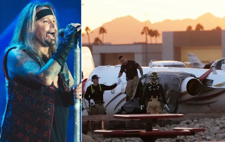 Un avión del cantante de Mötley Crüe se estrelló en Arizona