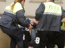 Así redujeron a uno de los Cabrera en los Tribunales de Tucumán