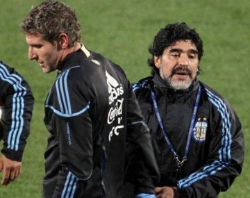 Martín Palermo se emocionó al recordar a Diego Maradona