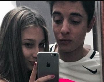 Nahir Galarza con Fernando Pastorizzo