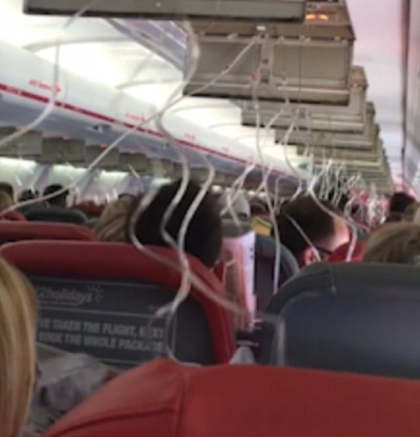 Terror en el aire: su avión empezó a caer y se despidió de su familia