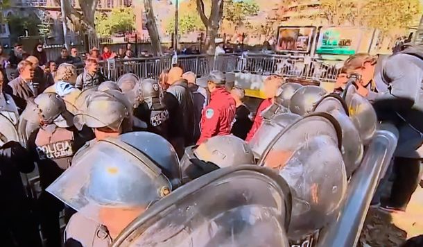 Así desalojaron a los metrodelegados