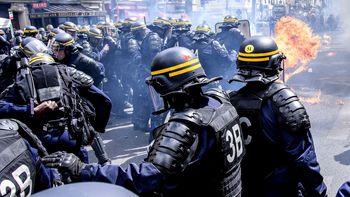 Incidentes en los actos por el Día del Trabajador en Francia Incidentes en los actos por el Día del Trabajador en Francia