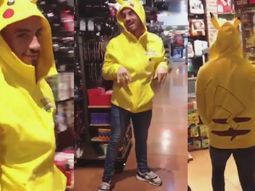 Fede Bal, disfrazado de Pikachu en Las Vegas Fede Bal, disfrazado de Pikachu en Las Vegas