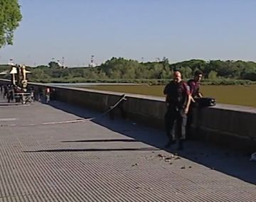 El cuerpo apareció en Costanera Sur