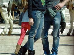 las primeras fotos del cholo simeone con su joven nueva novia