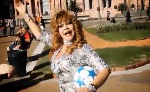 El polémico video de la Tigresa del Oriente en Plaza de Mayo
