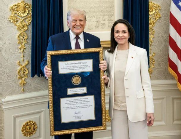 Revés para Donald Trump y María Corina Machado: el Comité Nobel aclaró que el premio es intransferible