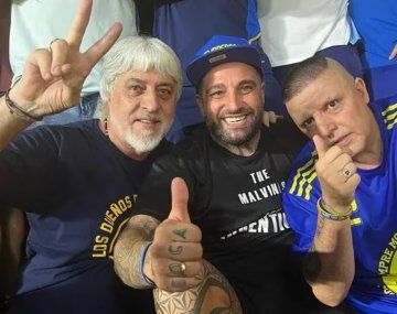 Rafa Di Zeo y Mauro Martín volvieron a la cancha de Boca 