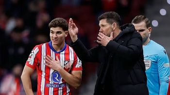 simeone hablo sobre julian y fue contundente: por que no jugara en atletico de madrid