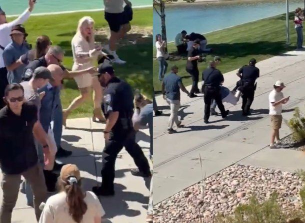 Así detenían al asesino de Charlie Kirk, el activista pro-Donald Trump que fue baleado este miércoles