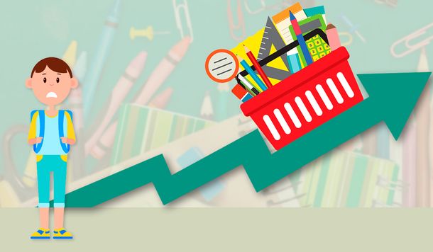 Uno de cada tres chicos no puede comprar útiles nuevos para la vuelta al colegio
