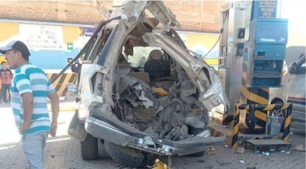 Salta: un auto explotó al cargar gas en una estación de servicio y dejó tres heridos