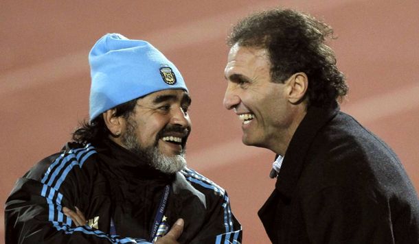 Maradona y Ruggeri