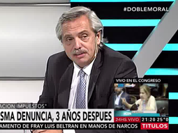 alberto f. sobre denuncia contra indalo: esta claro que no hay irregularidad alberto f. sobre denuncia contra indalo: esta claro que no hay irregularidad