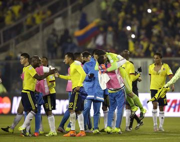 Todas las fotos del duelo entre Brasil y Colombia