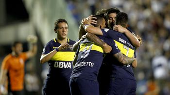 En diez minutos, Boca pasó a golear En diez minutos, Boca pasó a golear