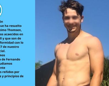 El CASI suspendió a Máximo Thomsen