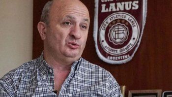 Nicolás Russo, presidente de Lanús Nicolás Russo, presidente de Lanús