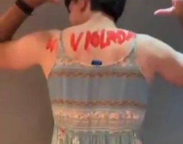 Un estudiante se disfrazó de mujer abusada durante el viaje de egresados