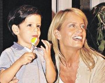 Cecilia Bolocco y su hijo Máximo