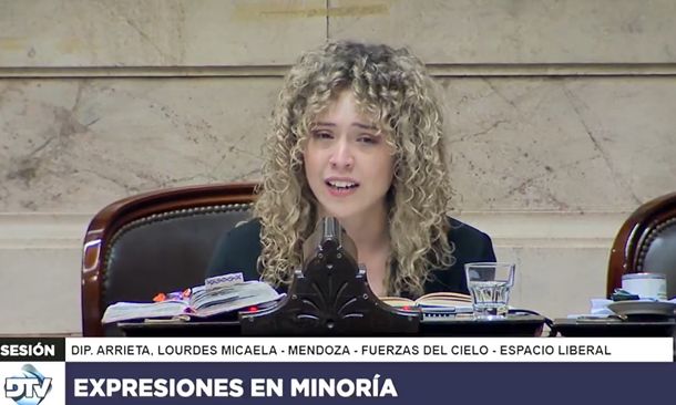 El llanto de Lourdes Arrieta al explicar por qué no dio quórum a la ley de Ficha Limpia