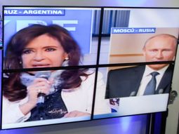 putin hablo con cristina en videoconferencia putin hablo con cristina en videoconferencia