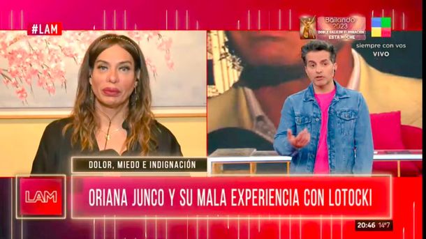 Escandaloso cruce en LAM entre Oriana Junco y Barbie di Rocco por la muerte de Vanessa Show