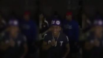 Brian Sarmiento festejó con Sacachispas Brian Sarmiento festejó con Sacachispas