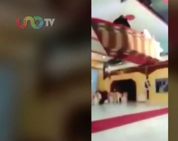 VIDEO: Accidente en pleno casamiento