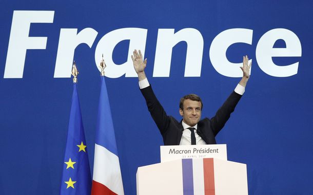 Macron obtiene leve ventaja sobre Le Pen